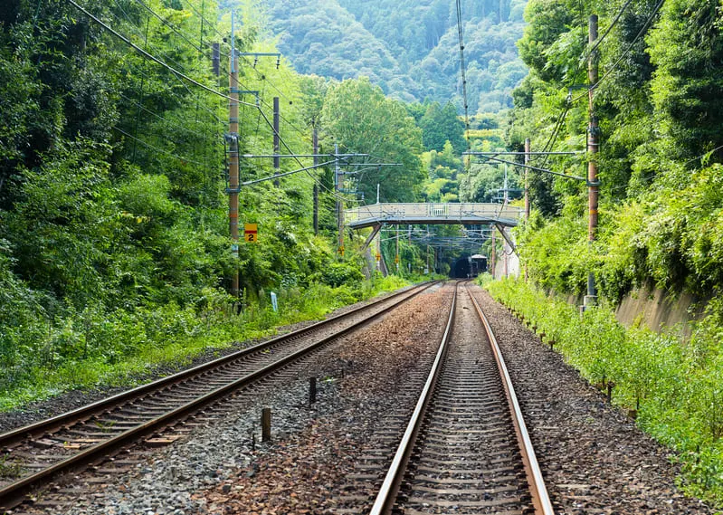 Bahnschienen