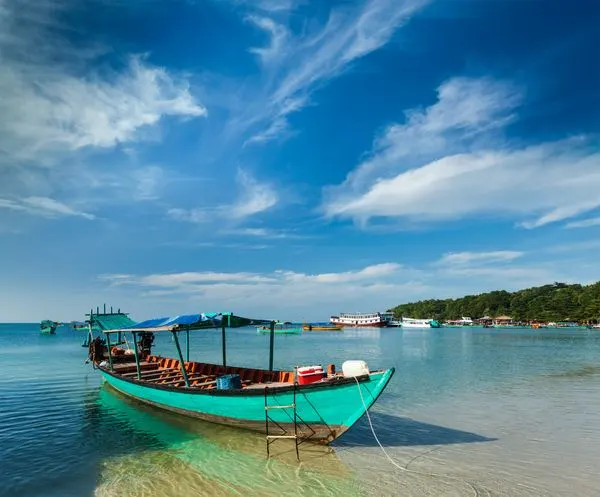 Boote in Sianoukville
