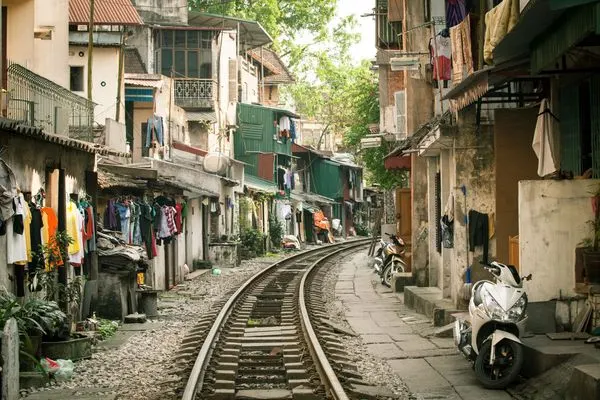 Eisenbahn Hanoi