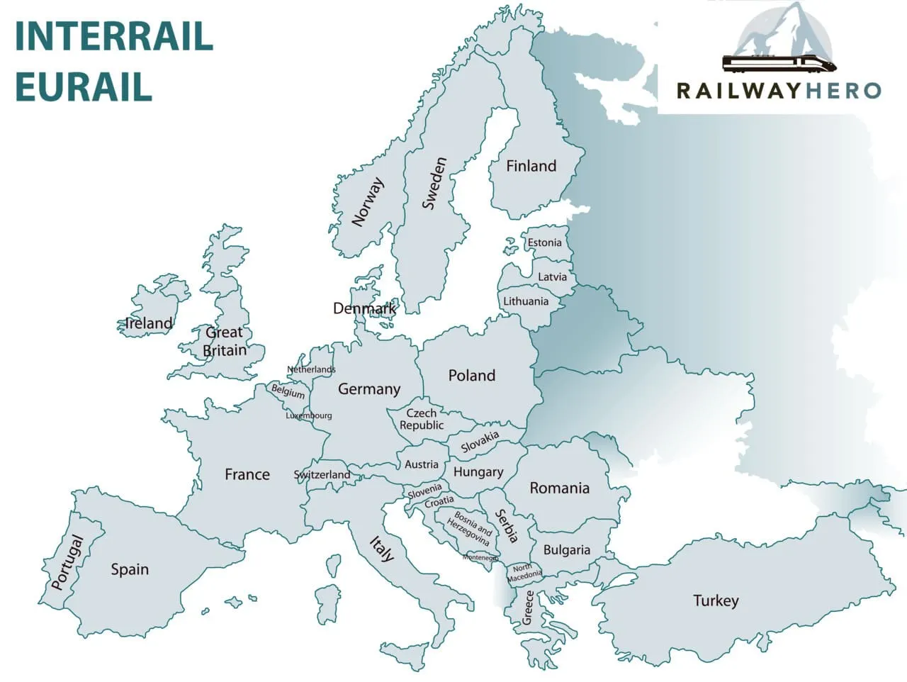 Interrail Karte