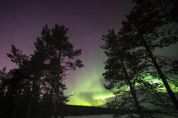 Nordlichter Jukkasjarvi
