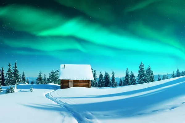 Nordlichter in Schweden